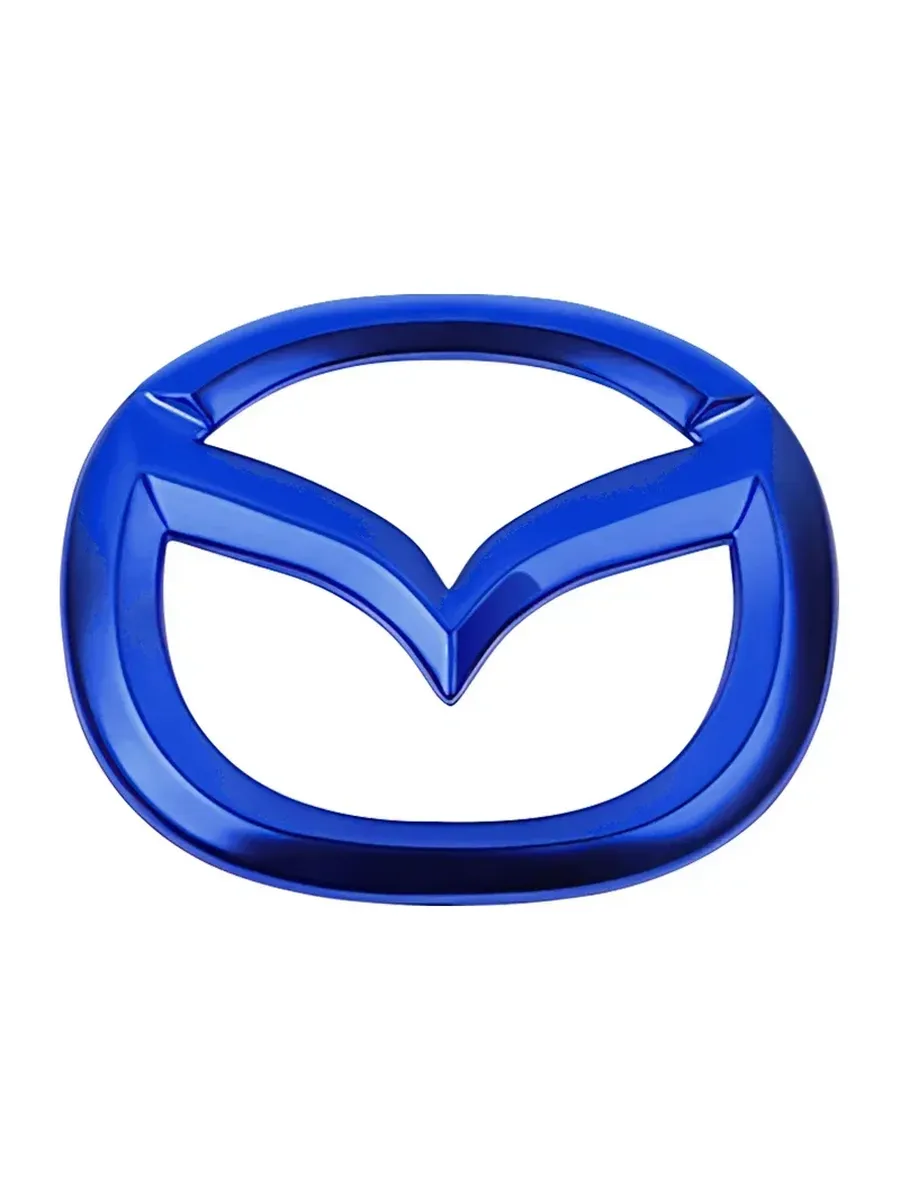 Синяя наклейка на руль Mazda 3 Axela 6 Atenza CX-5