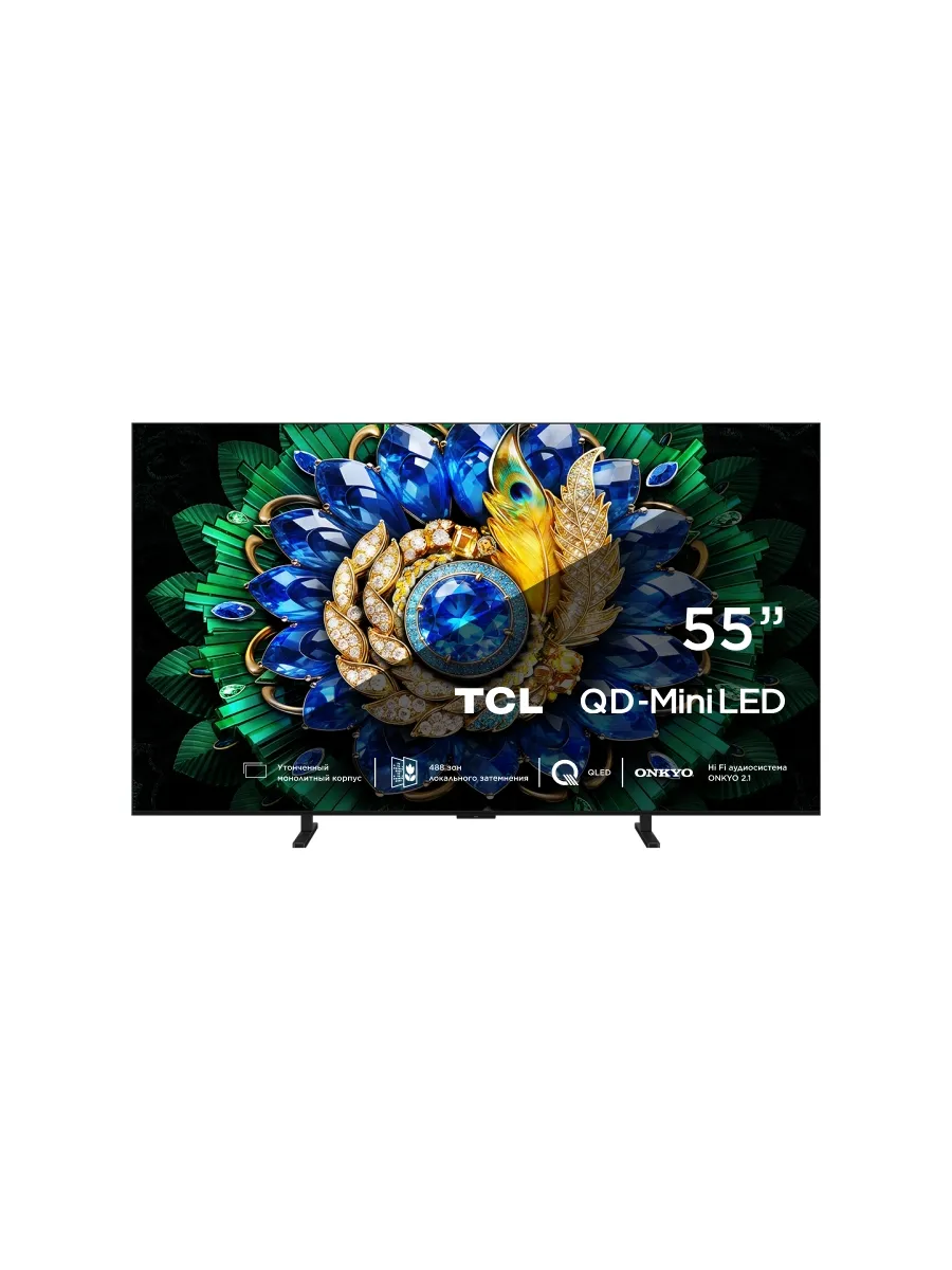 Телевизор QLED 55" 55A400M Slim Smart TV 4K Ultra HD TCL 1130562311 купить за 129 929 ₽ в интернет‑магазине Wildberries