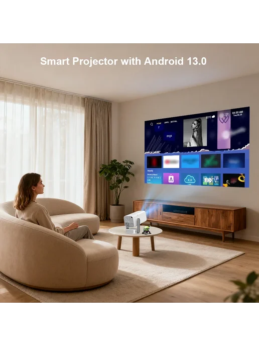 ThundeaL TD80Pro Full HD проектор, UK Plug, вариант, фото 2