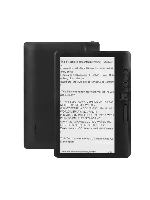 luxuglow Портативный eReader 7" 4 8 16 ГБ, Цвет 512M 4GB, 16 ГБ, 4 ГБ, фото 2