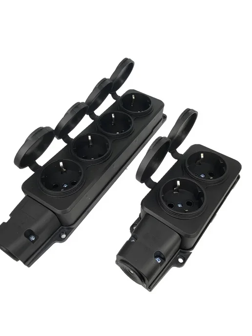 Bolantedz Водонепроницаемая розетка IP54 16A черная 1 Ways, черный, фото 2