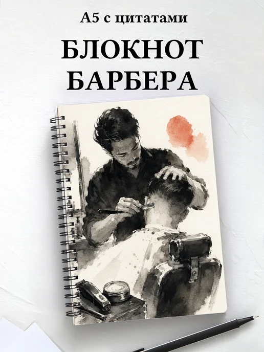 Блокнот барбера