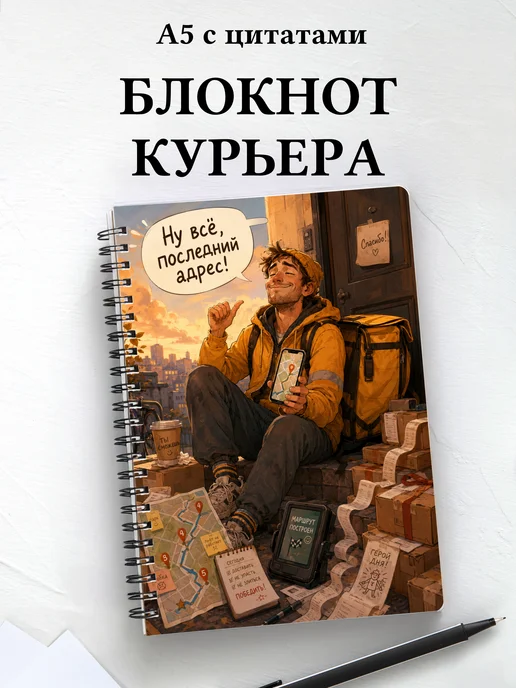 Блокнот курьера
