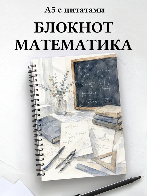 Блокнот математика