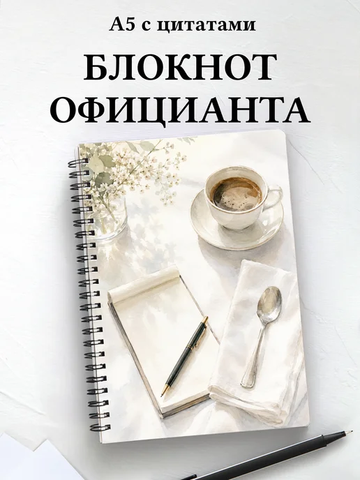 Блокнот официанта