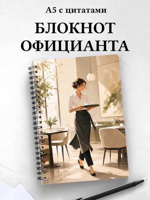 Блокнот официанта