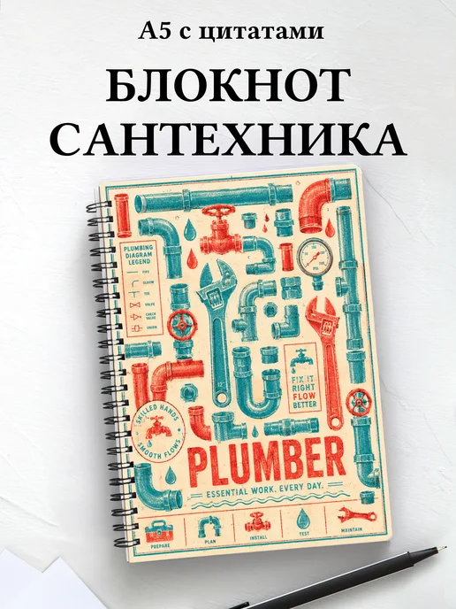 Блокнот сантехника