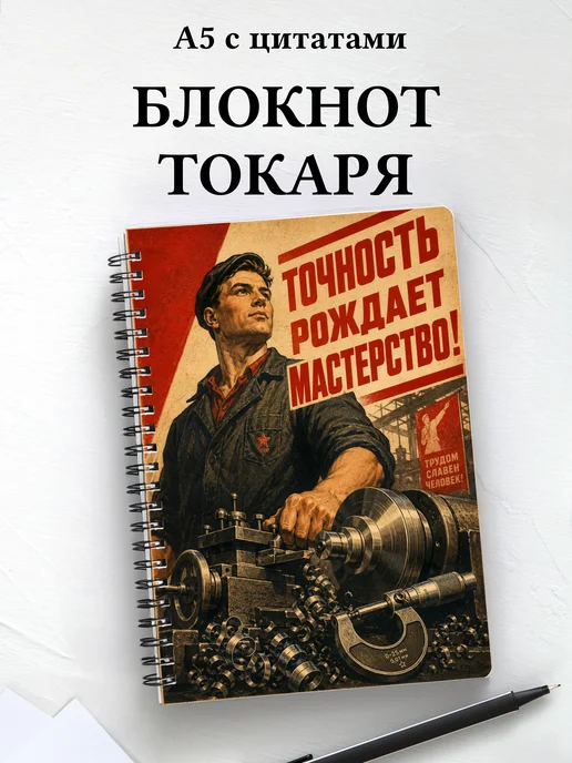 Блокнот токаря