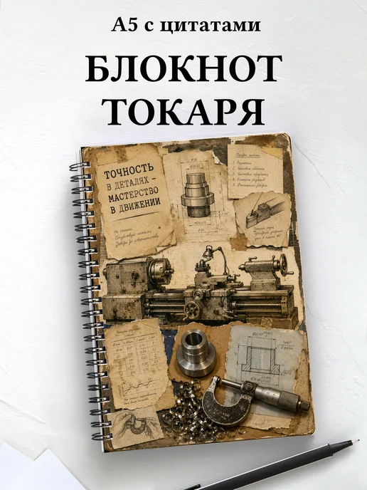 Блокнот токаря