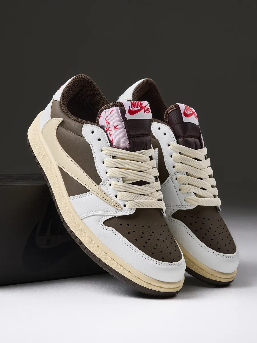 Кроссовки Nike Travis Scott X Air Jordan 1 Low Hoonigan