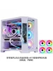 Корпус RGB белый, 4 PRO вентилятора XMSJ 1133775499 купить за 15 193 ₽ в интернет‑магазине Wildberries