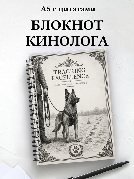 Блокнот кинолога