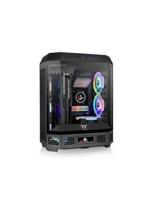THERMALTAKE Корпус для ПК The Tower 600 Black без Б П, черный