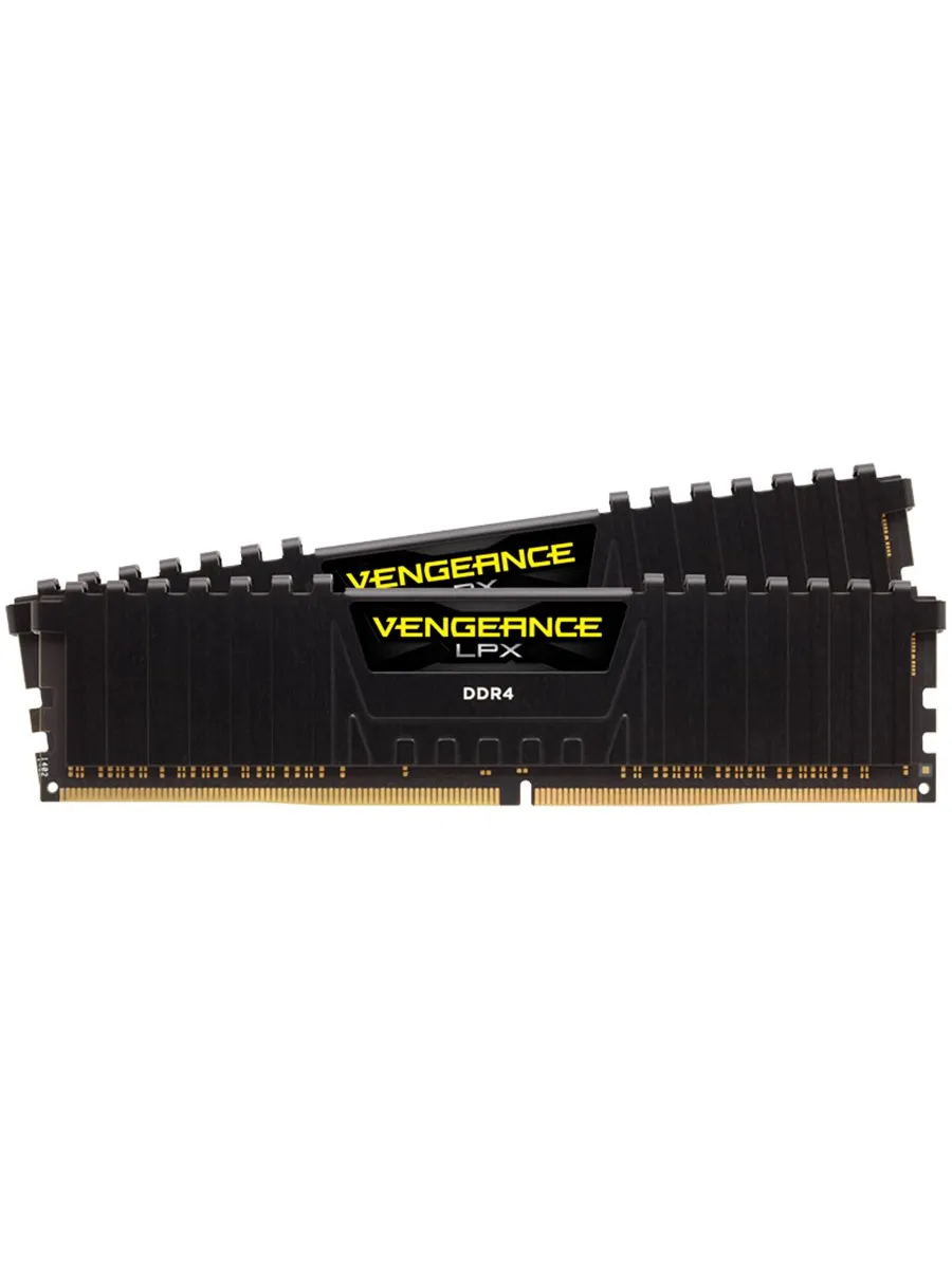 Corsair DDR4, 3200MHz 32GB 2x16GB Dimm, Dual Rank 16-20-20-38 Black