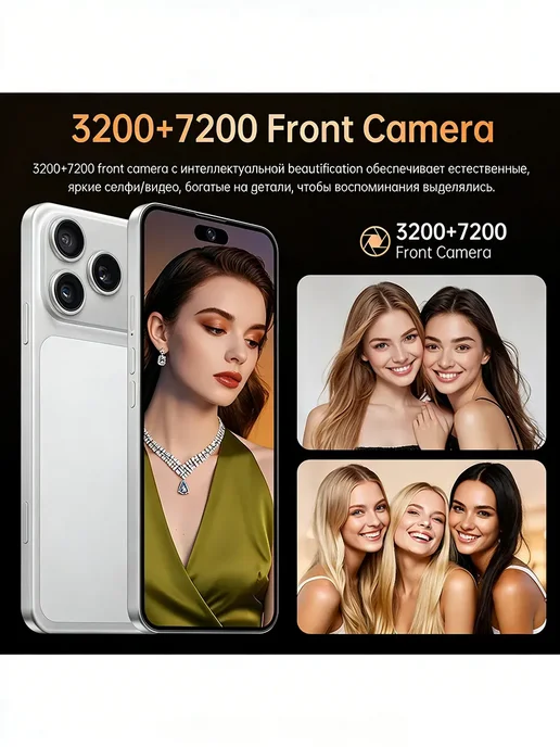 Смартфон Pro Max I17 Pro Max 8/512 ГБ, черный, фото 7