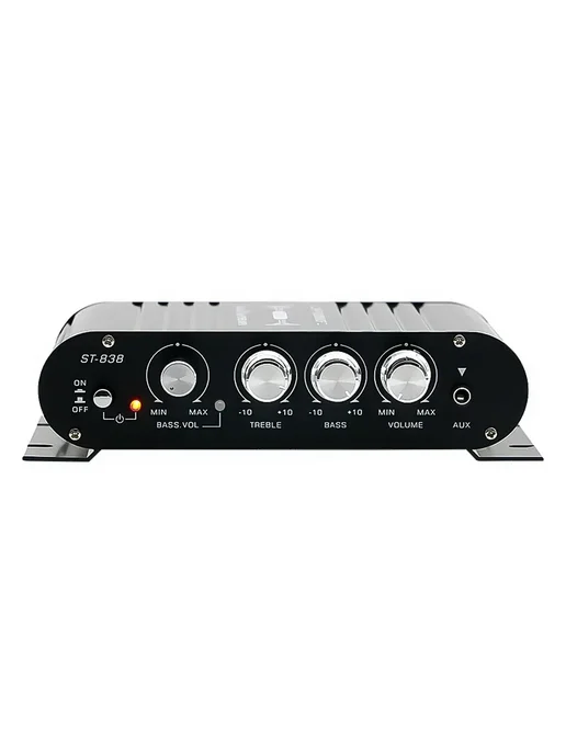 【черный】ST-838 усилитель 2. 0 + сабвуфер, черный