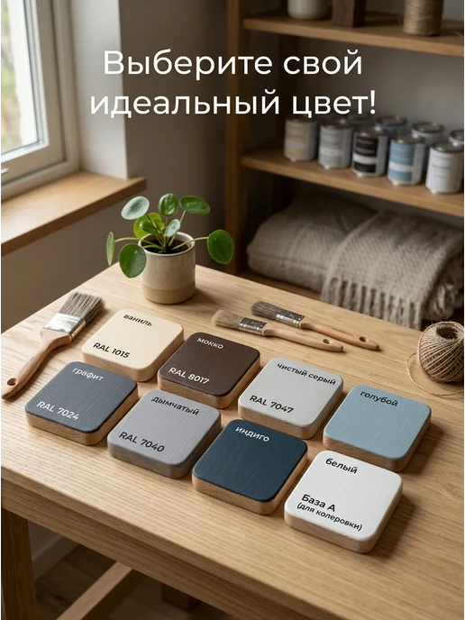Кроющий Антисептик "Krona Vanty" Чистый Серый 0,75л, 2,5 л, фото 2