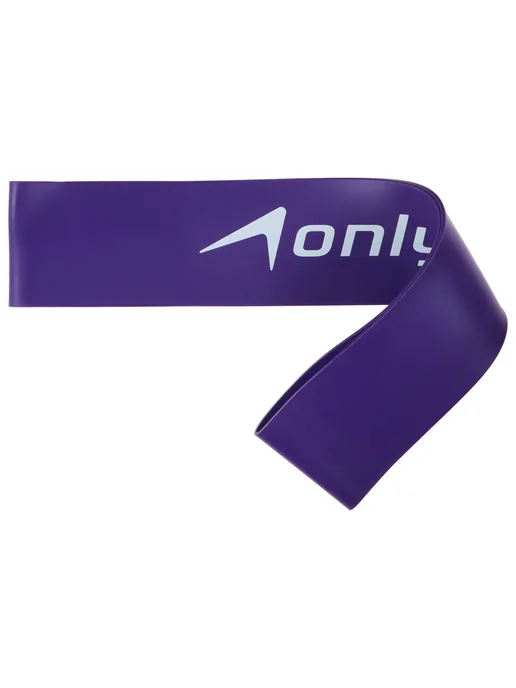 onlytop Фитнес-резинка 30 кг, фиолетовая, 30х5 см, 30x5 см, 30 кг, фото 5