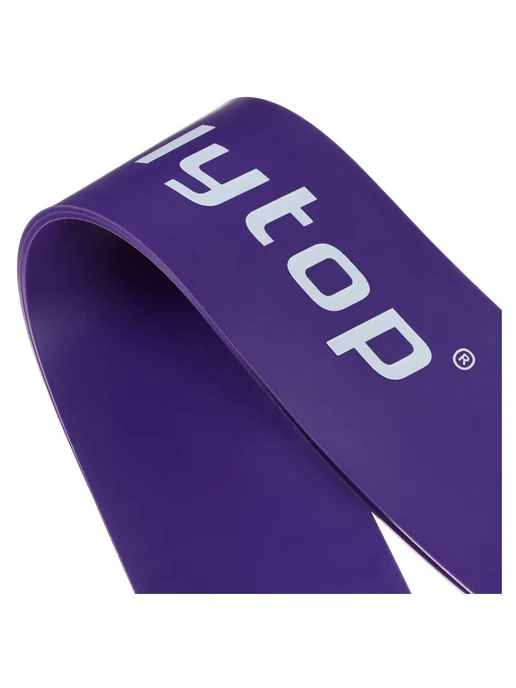 onlytop Фитнес-резинка 30 кг, фиолетовая, 30х5 см, 30x5 см, 30 кг, фото 6