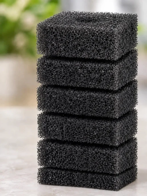 VSE Fish Губка прямоугольная для фильтра в аквариум 4х4х11, 4x11, фото 2