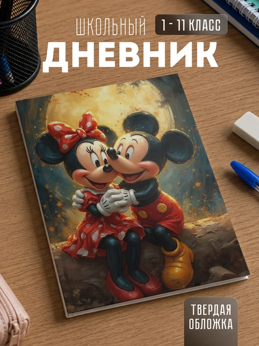Store ST Школьный дневник "Микки Маус", синий