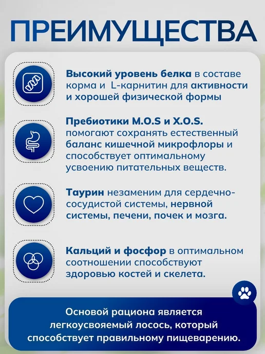 Сухой корм MONGE для собак, лосось, 3,2 кг, фото 3