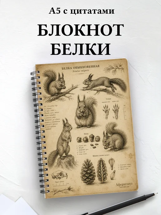 Блокнот Белки