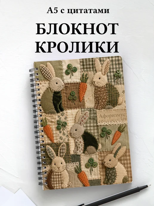 Блокнот Кролики