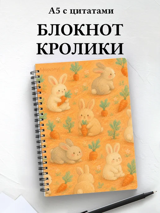 Блокнот Кролики