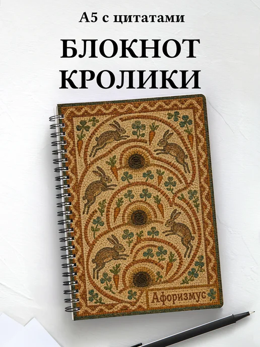 Блокнот Кролики