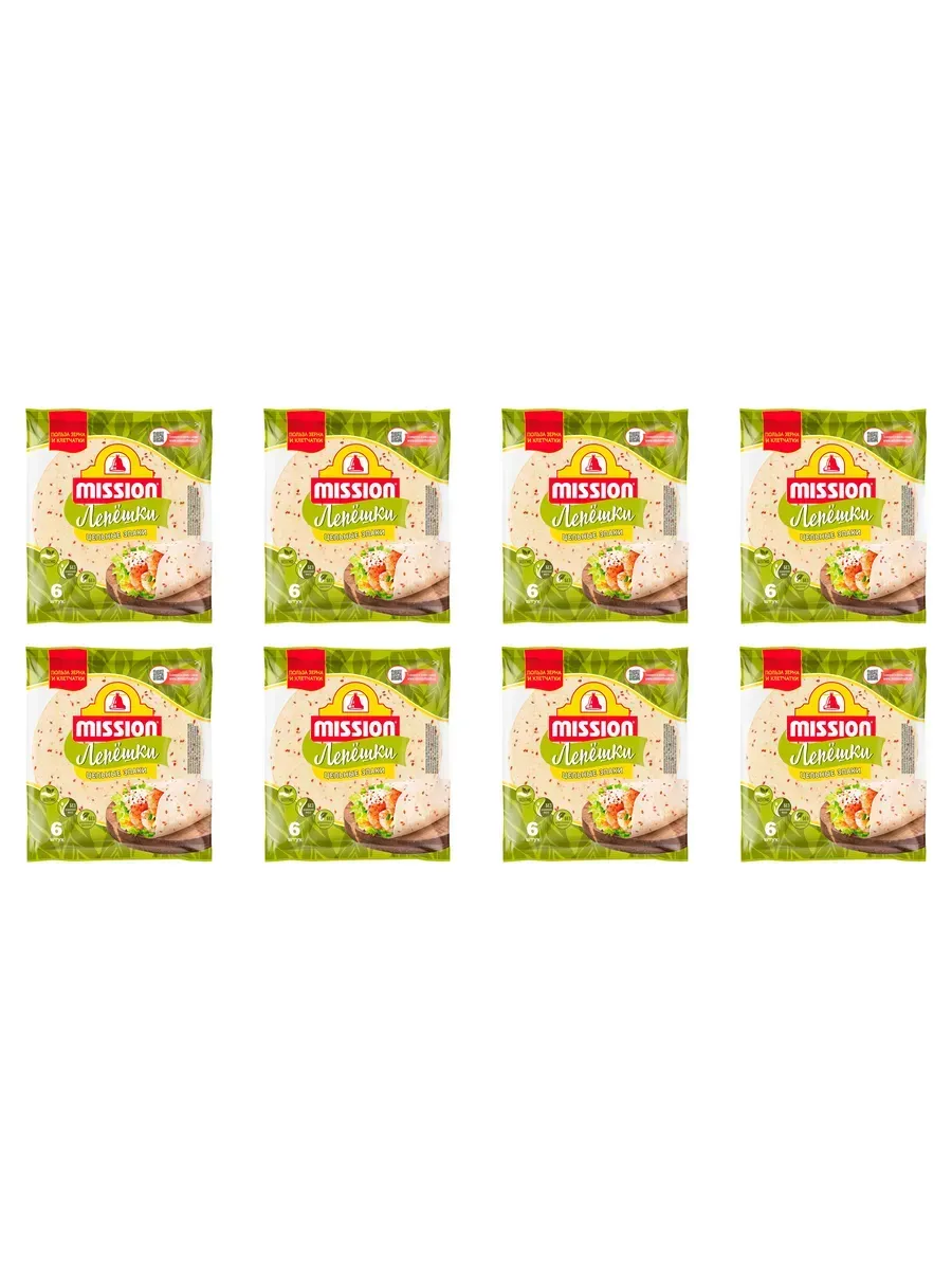 Тортилья пшеничная 250 г cо злаками 8 дюймов