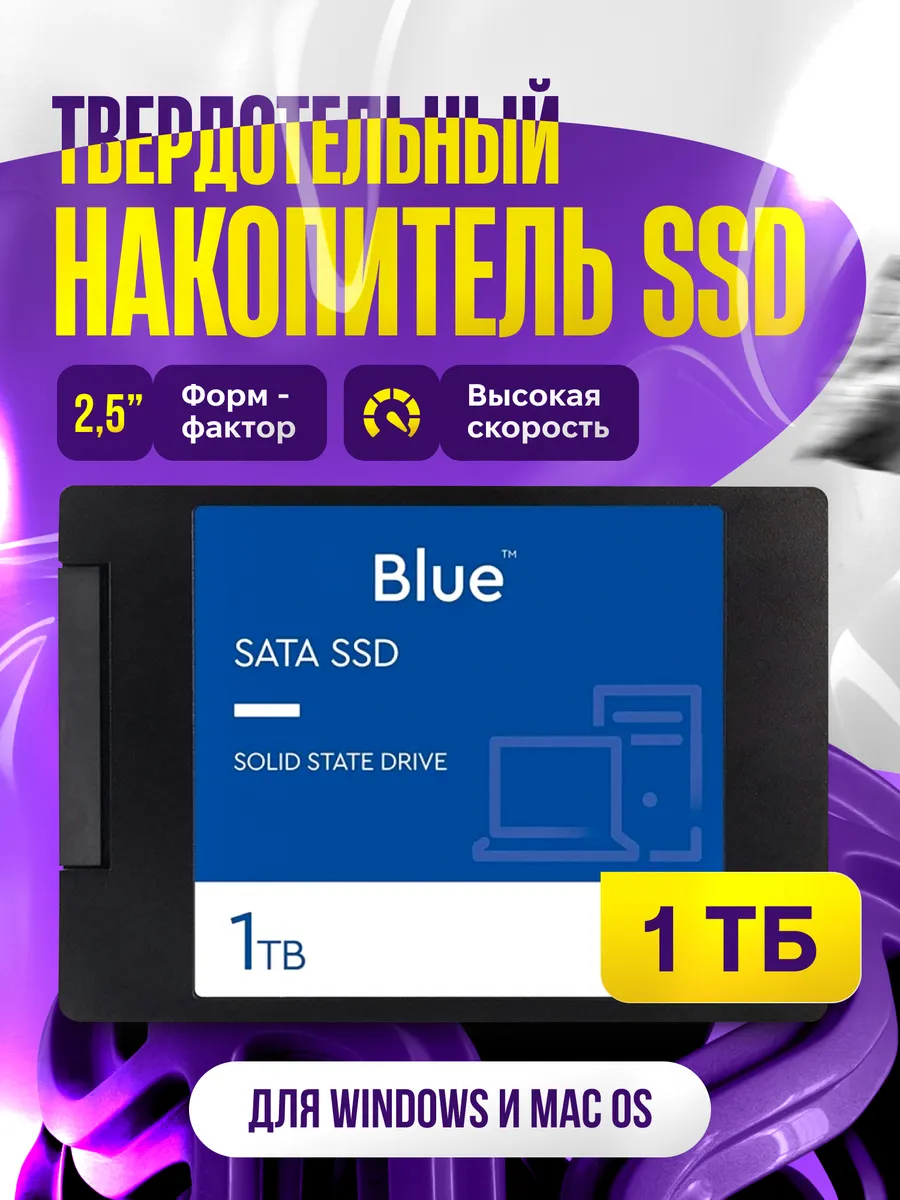 Внутренний ssd 1tb
