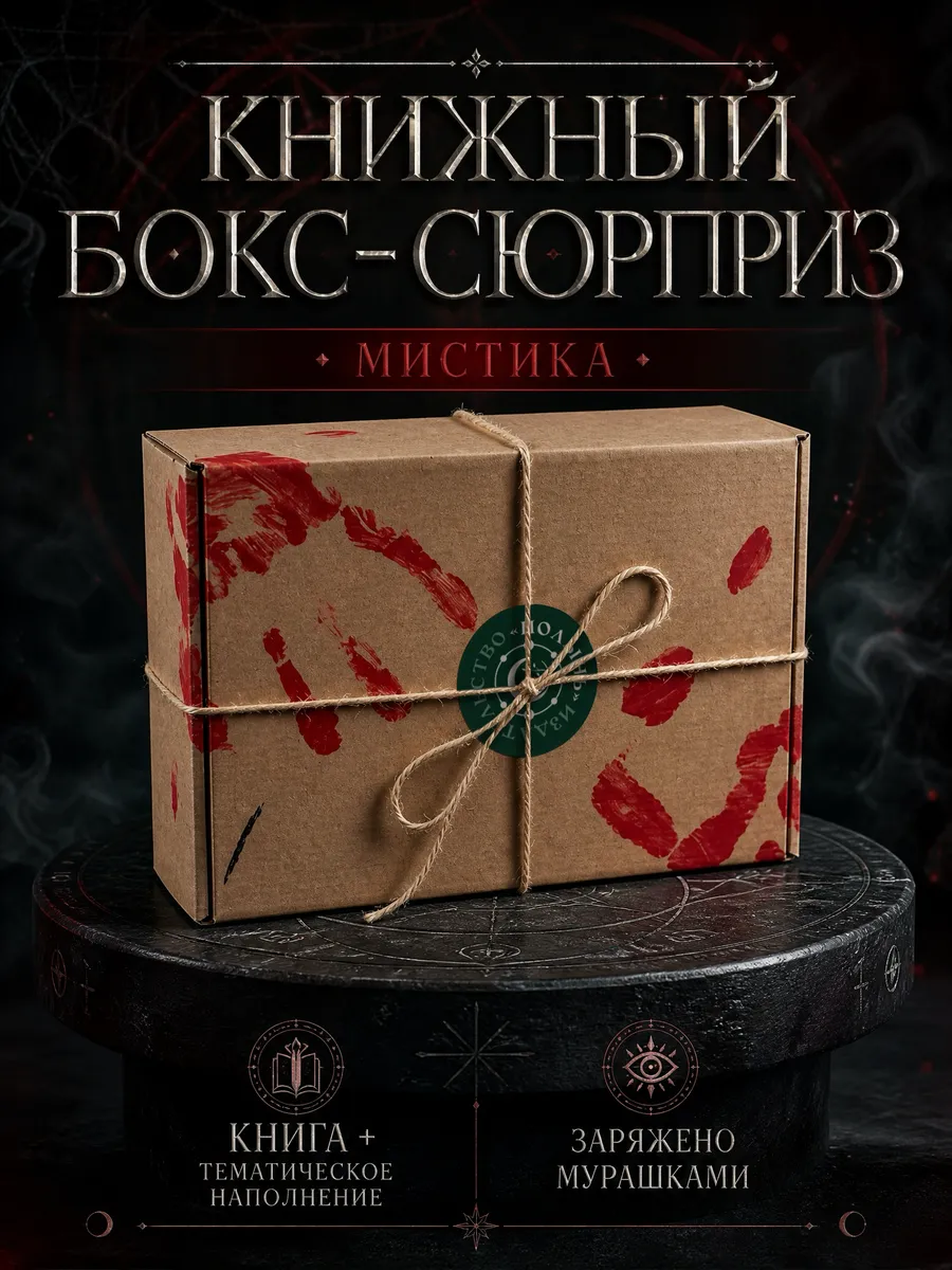 Книжный бокс сюрприз. Мистика. Подарочный набор с книгой