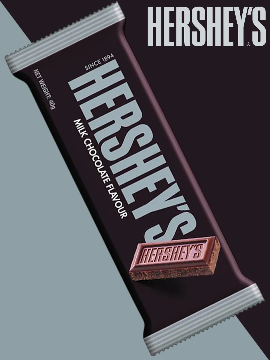 Молочный шоколад Hersheys Milk Chocolate, 40г