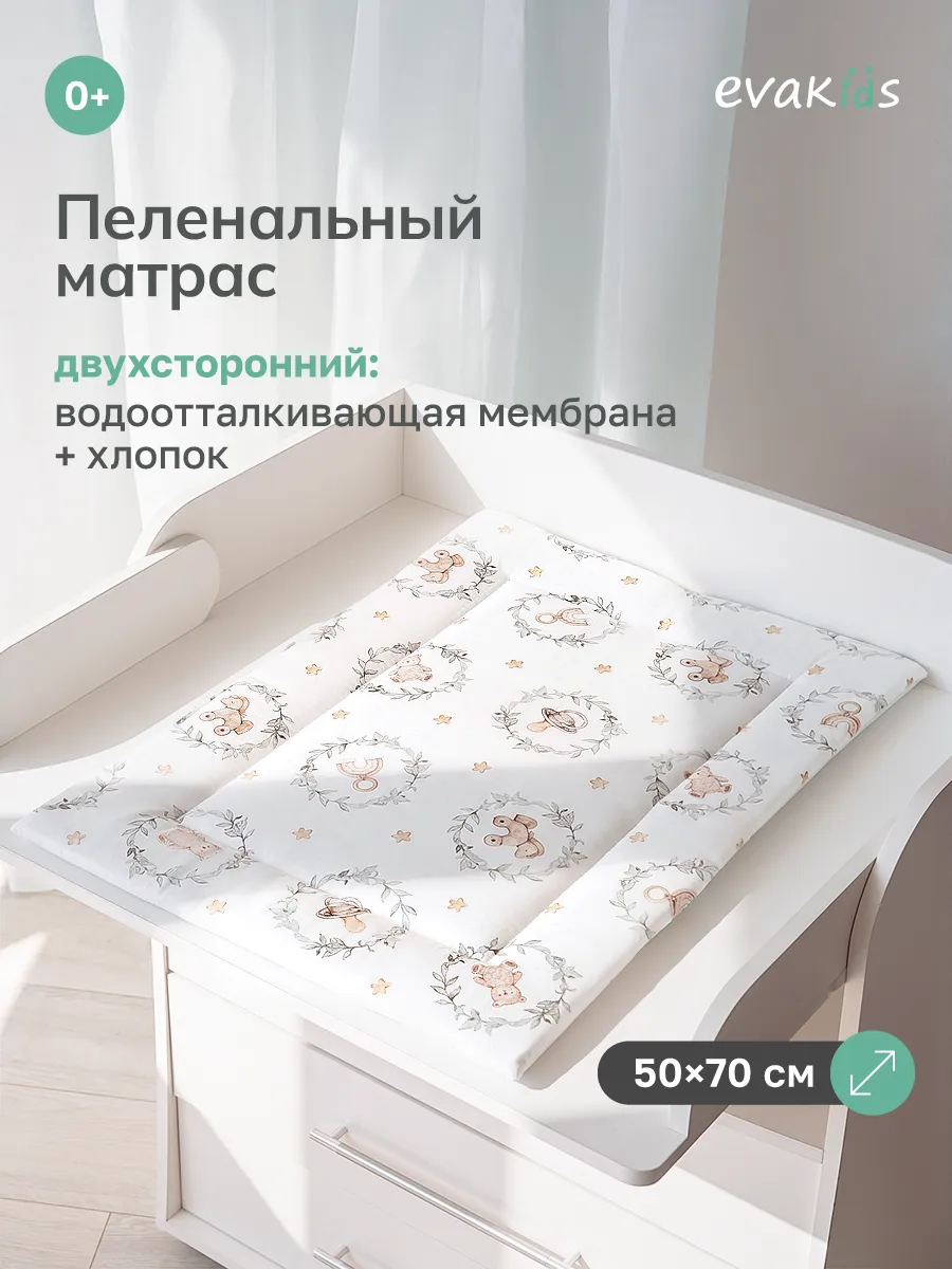 Матрас на пеленальный столик