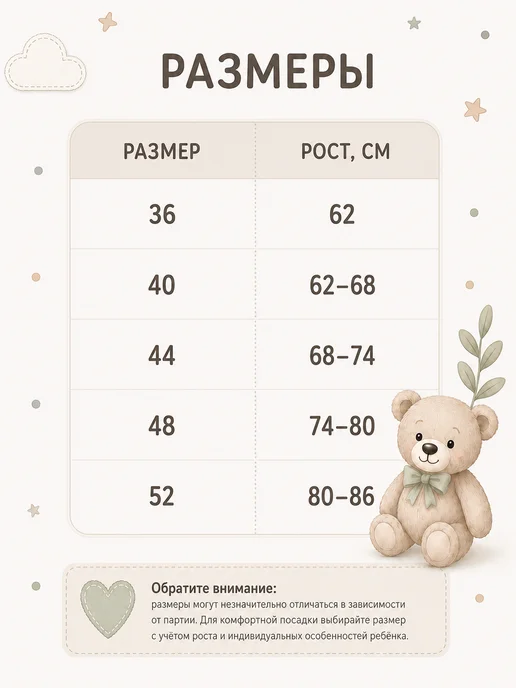 Камелия Ползунки для детей набор 5 штук, белый, фото 7