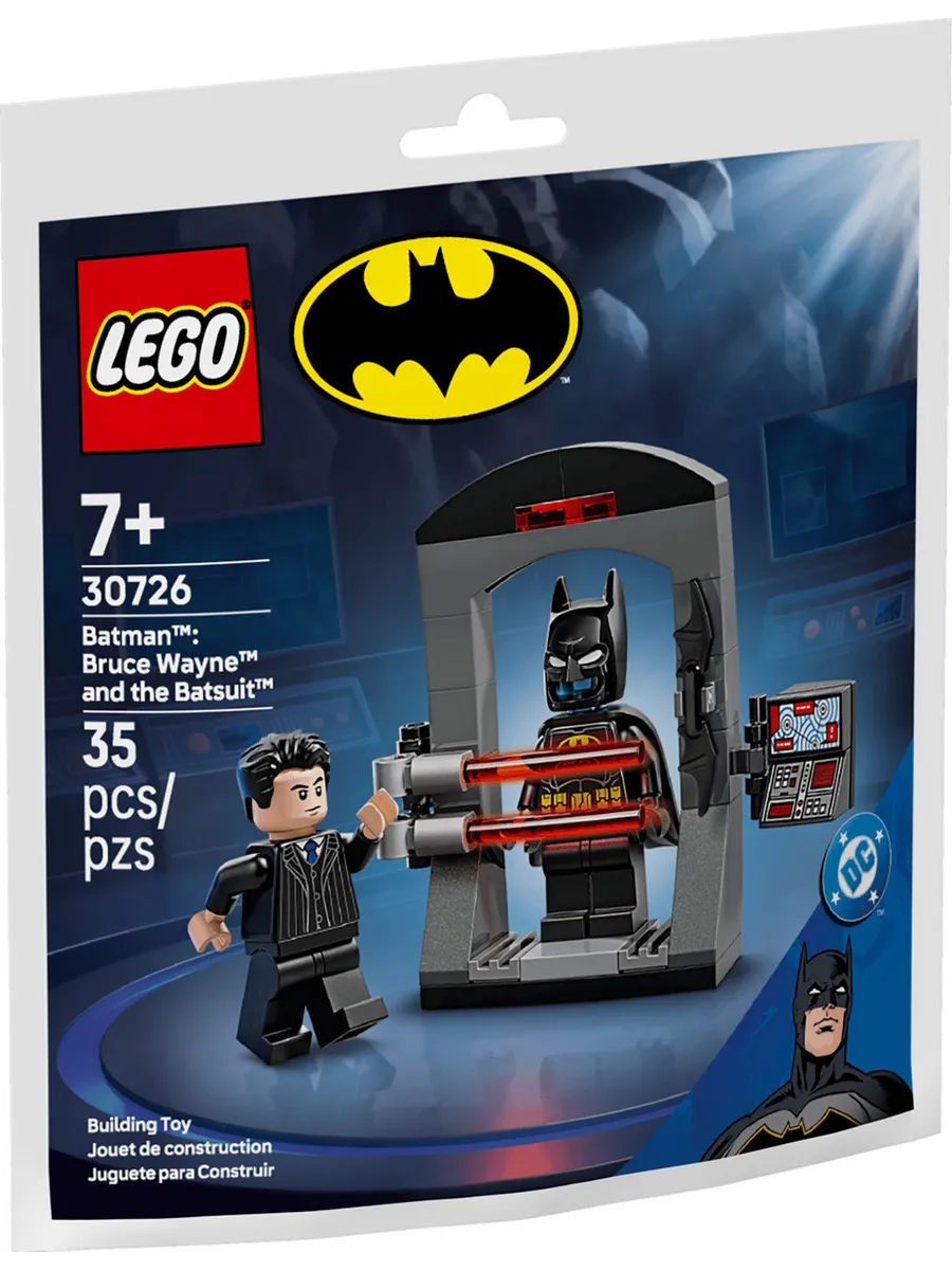 Конструктор DC Batman 30726 Брюс Уэйн и бэт-костюм