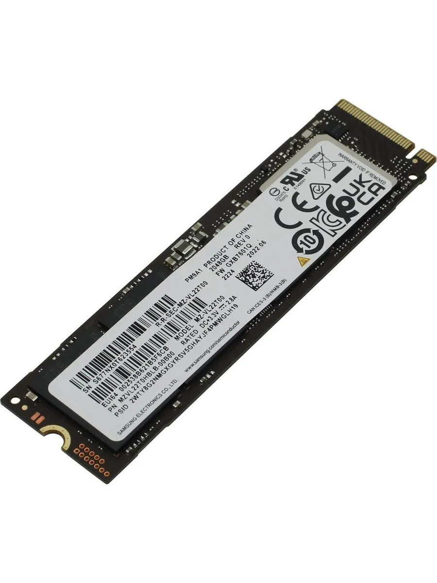 Накопитель SSD PM9A1 2TB MZVL22T0HBLB