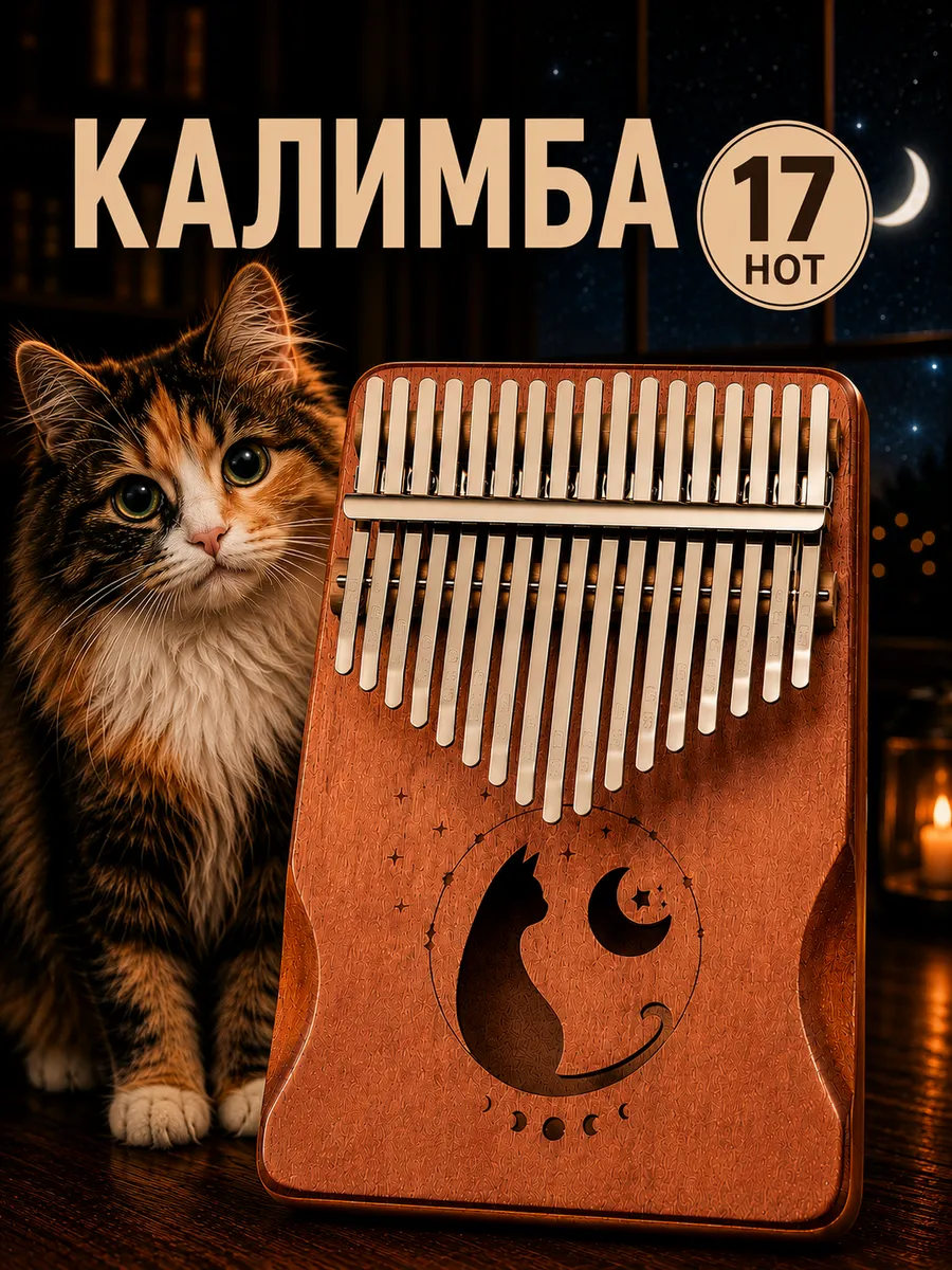 Калимба 17 нот