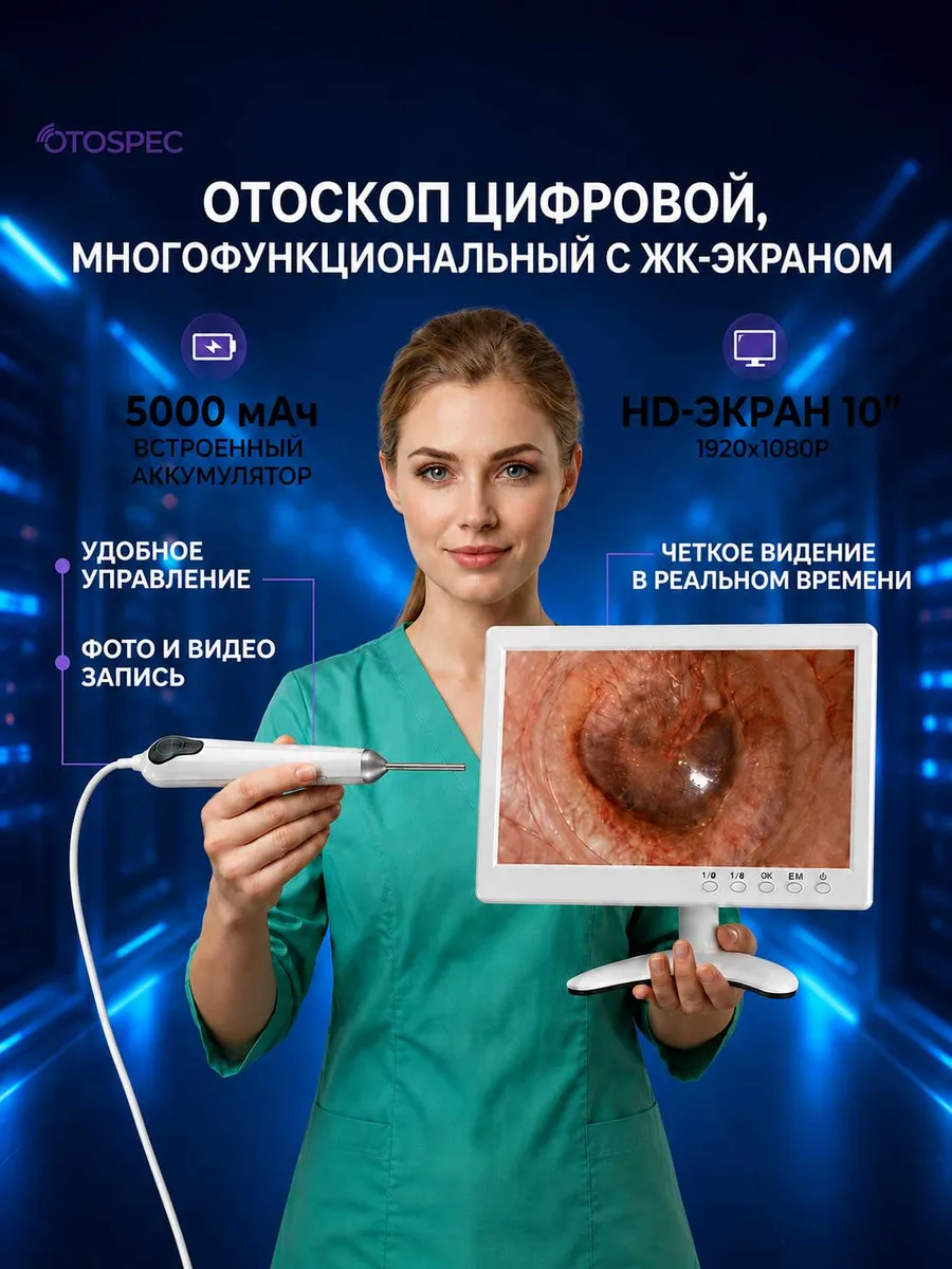 3,9 мм отоскоп c камера для ушей Умная ушная палочка