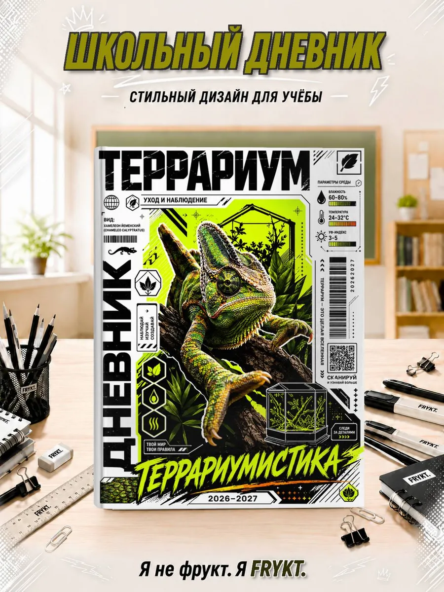 Школьный дневник 1-11 класс Террариумистика