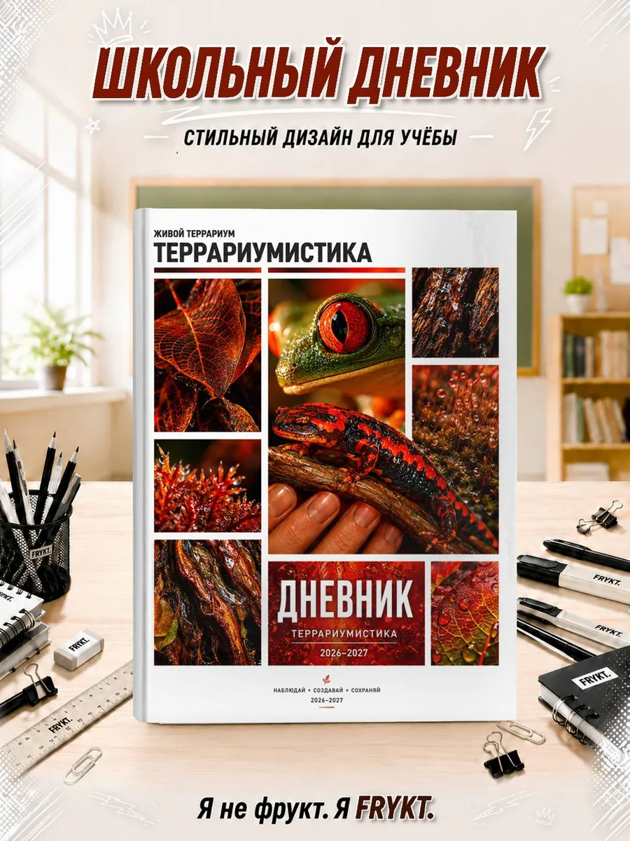 Школьный дневник 1-11 класс Террариумистика