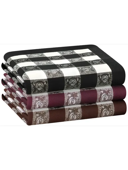 Носовые платки мужские хлопковые набор 6 шт 43х43 см, 43x43 см, 6 шт, фото 4
