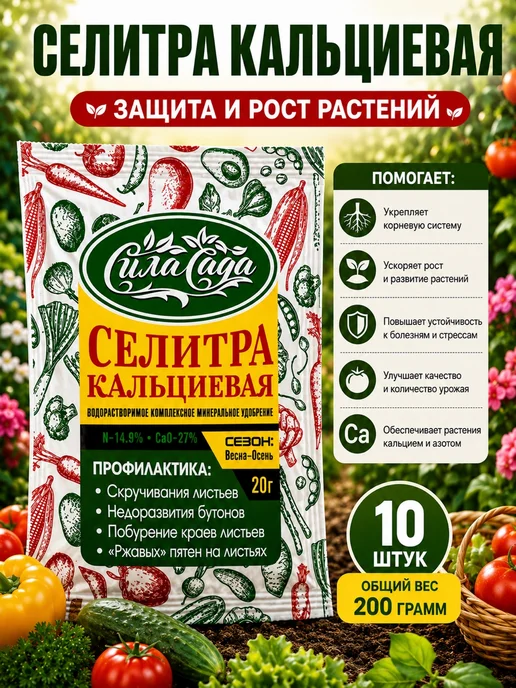 Сила Сада Селитра кальциевая, вариант