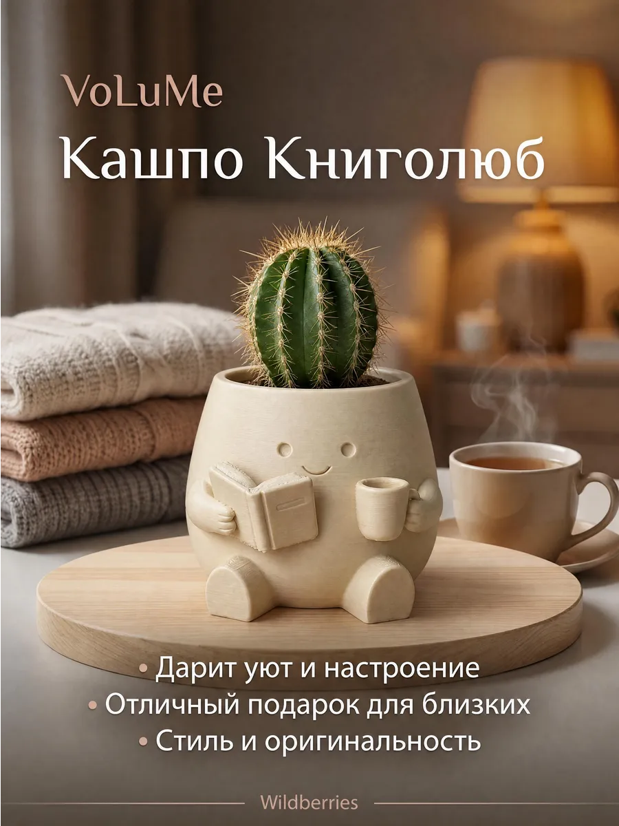 Кашпо для суккулентов и цветов
