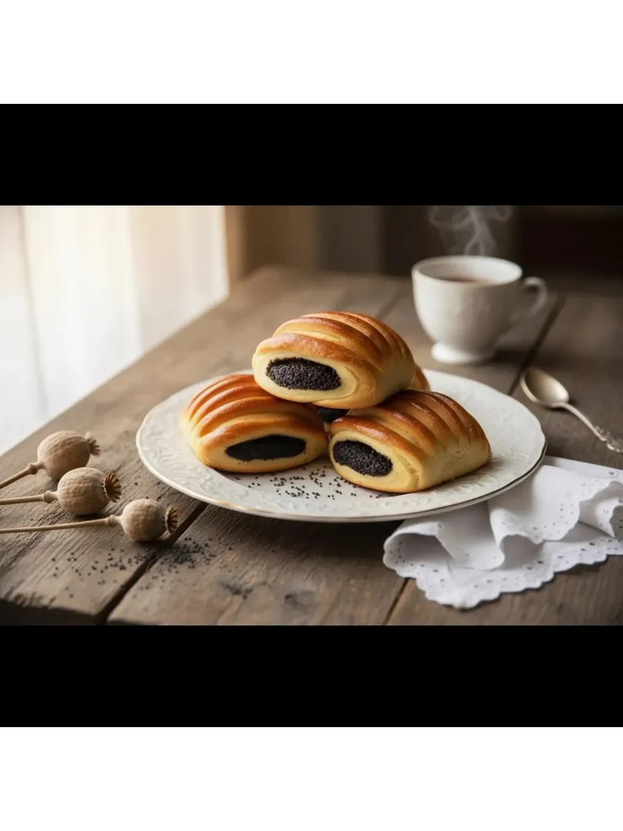 Булочка Маковое удовольствие (Чудо Маковка)