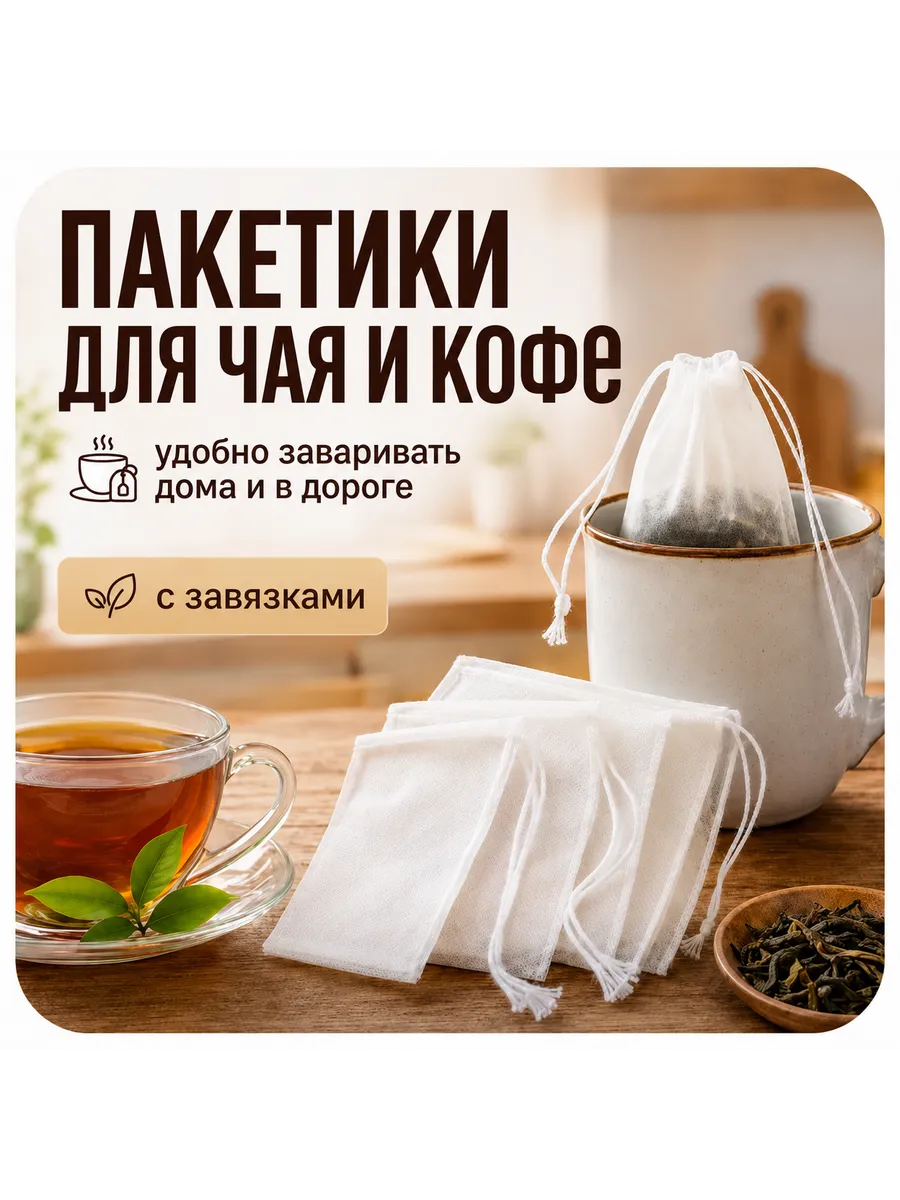 Пакетики для заваривания чая