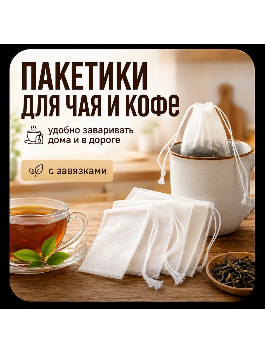 Пакетики для заваривания чая
