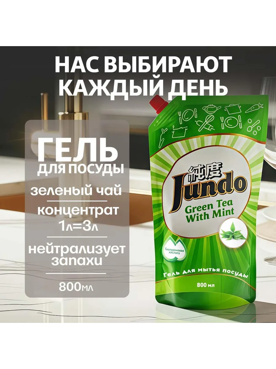 Чистящее средство для кухонной техники Jundo Премиум с арома