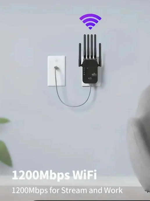 Мощный усилитель сигнала WiFi мини-роутер, репитер 3 в 1, вариант, фото 5